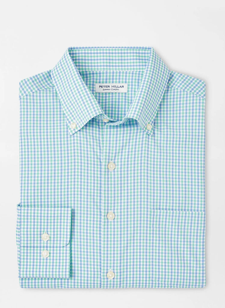 Hamilton Performance Twill Sport Shirt Meadow