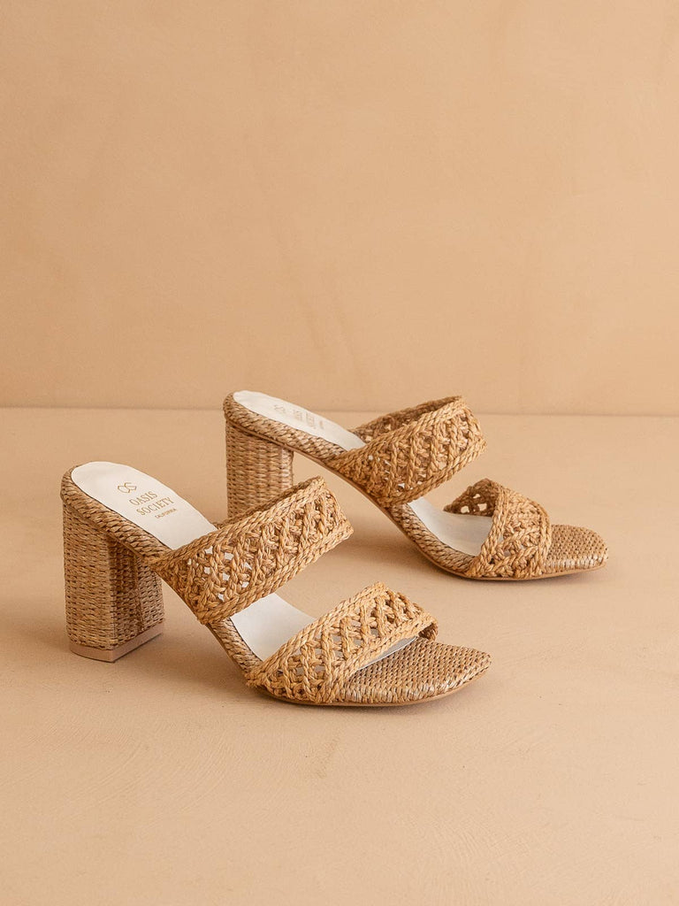 Barbara Woven Heel