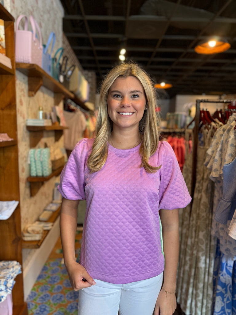 FINAL SALE - Jamie Orchid Top