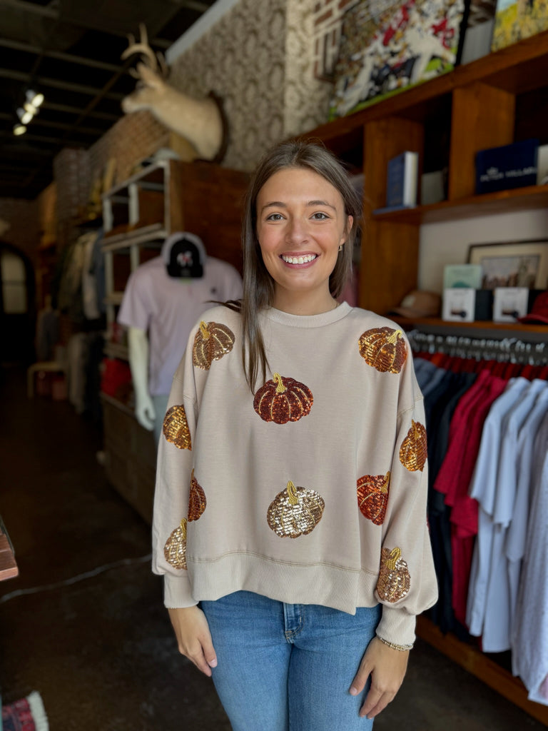 Millie Traditional Pumpkins Sweatshirt