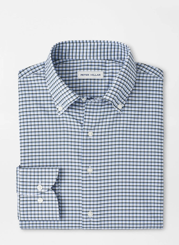 Cashiers Performance Twill Sport Shirt Deep Verdant