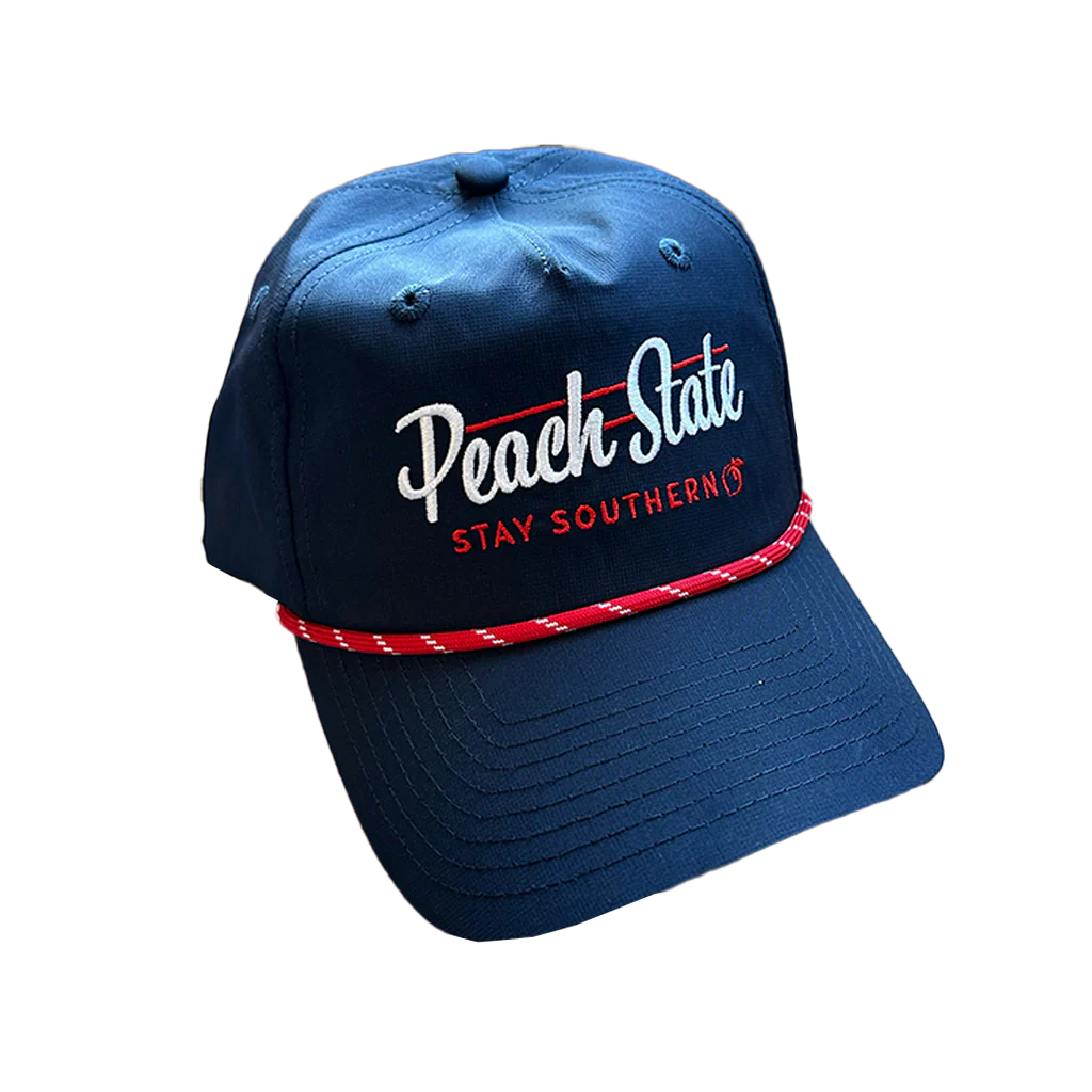 Youth Old School Peach State 5 Panel Performance Hat