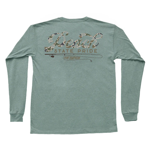 State of Georgia Embroidered Belt