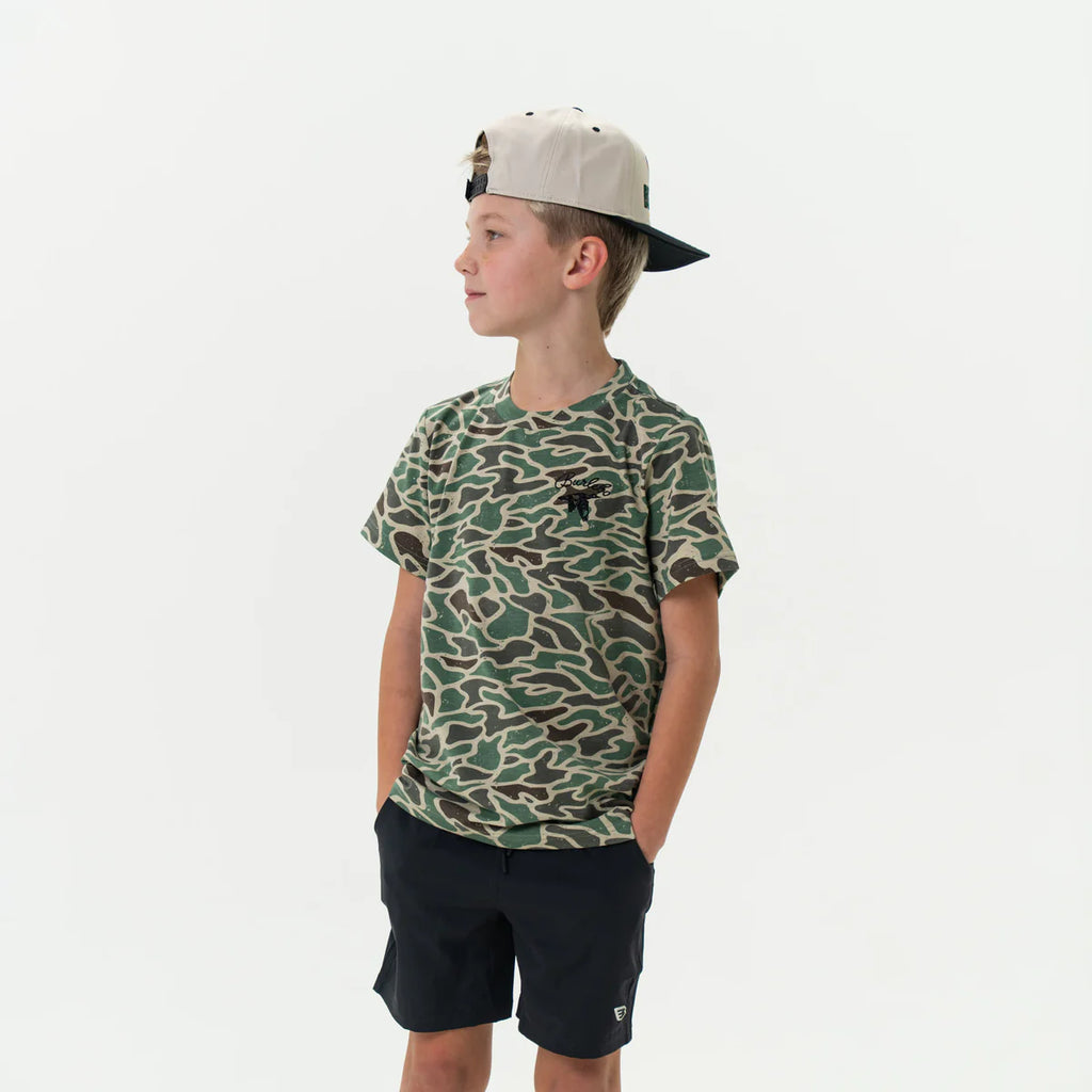 Youth Retro Duck Camo SS Tee
