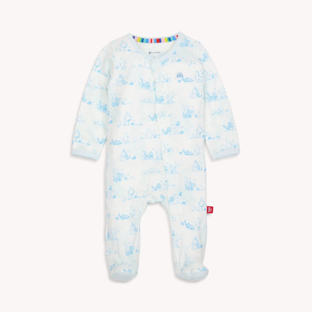 Pooh In The Woods Blue