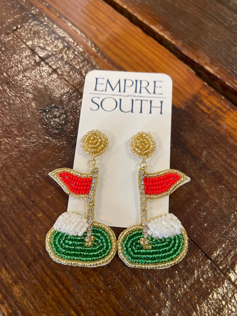 Golf Earring with ball