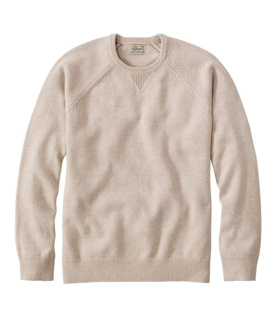 Men's Wicked Soft Cotton Cashmere Crew New Khaki