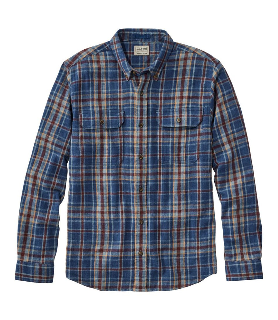 Men's 1912 Field Flannel Plaid Shirt Slightly Fitted
