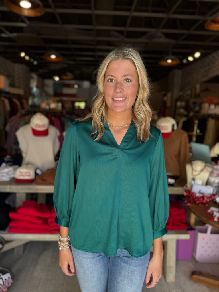 Tamryn Aventurine Top