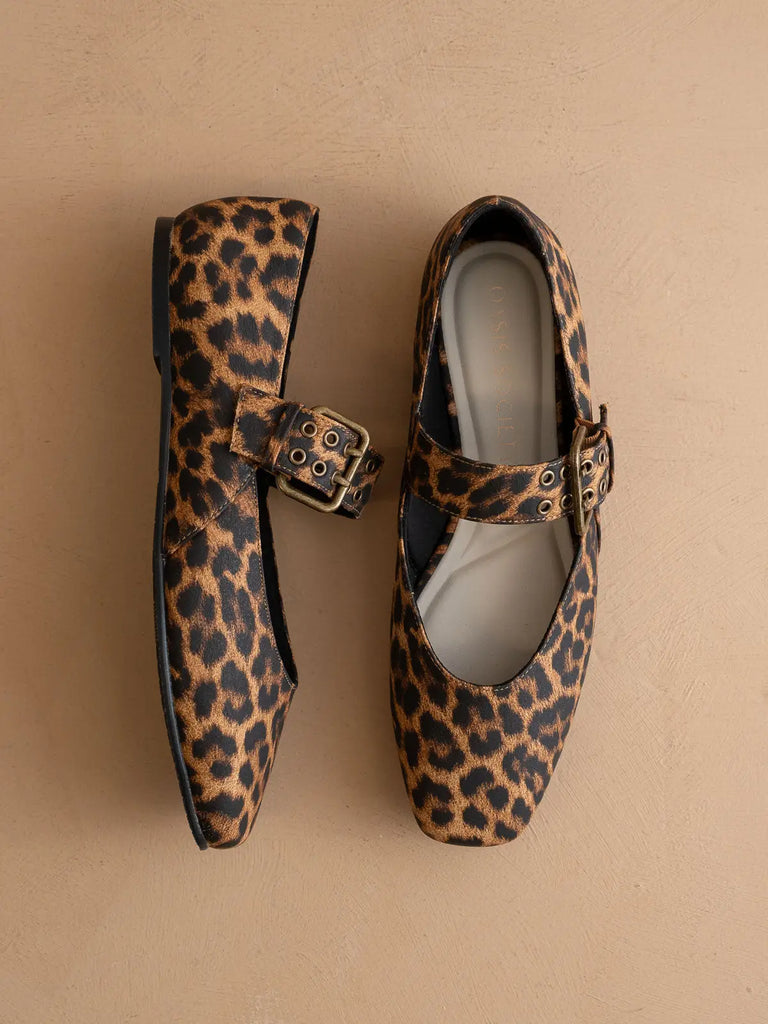 FINAL SALE - The Soho Leopard Ballet Flat