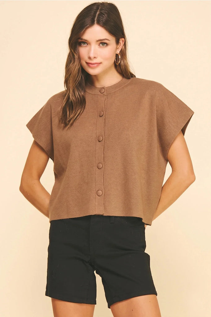 Cleo Button Up Sweater