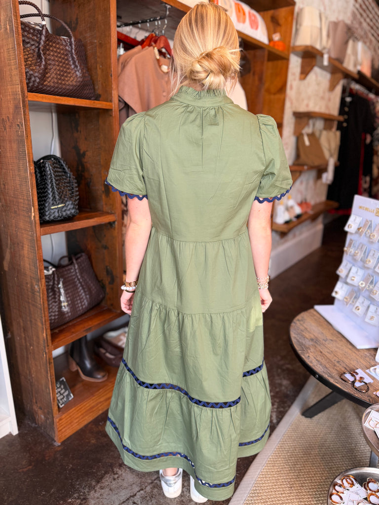 Ivy Olive Dress