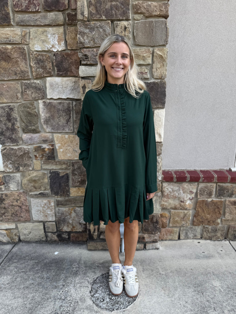 Kim Hunter Green Dress