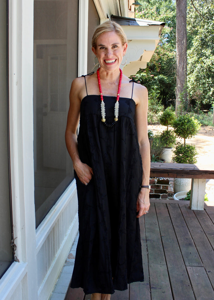 Textured Midi Dress