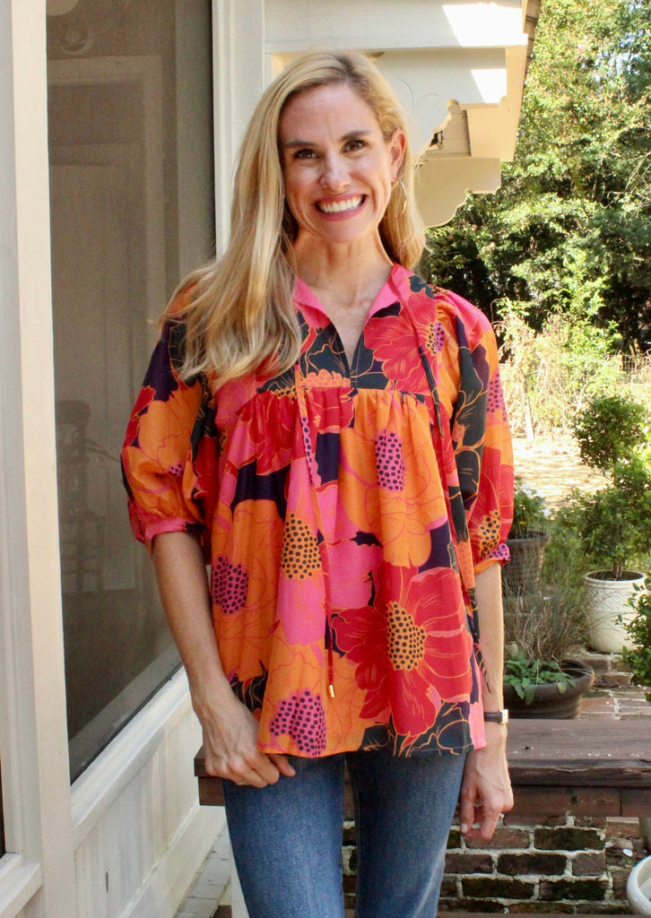 Cabo Puff Sleeve Tunic