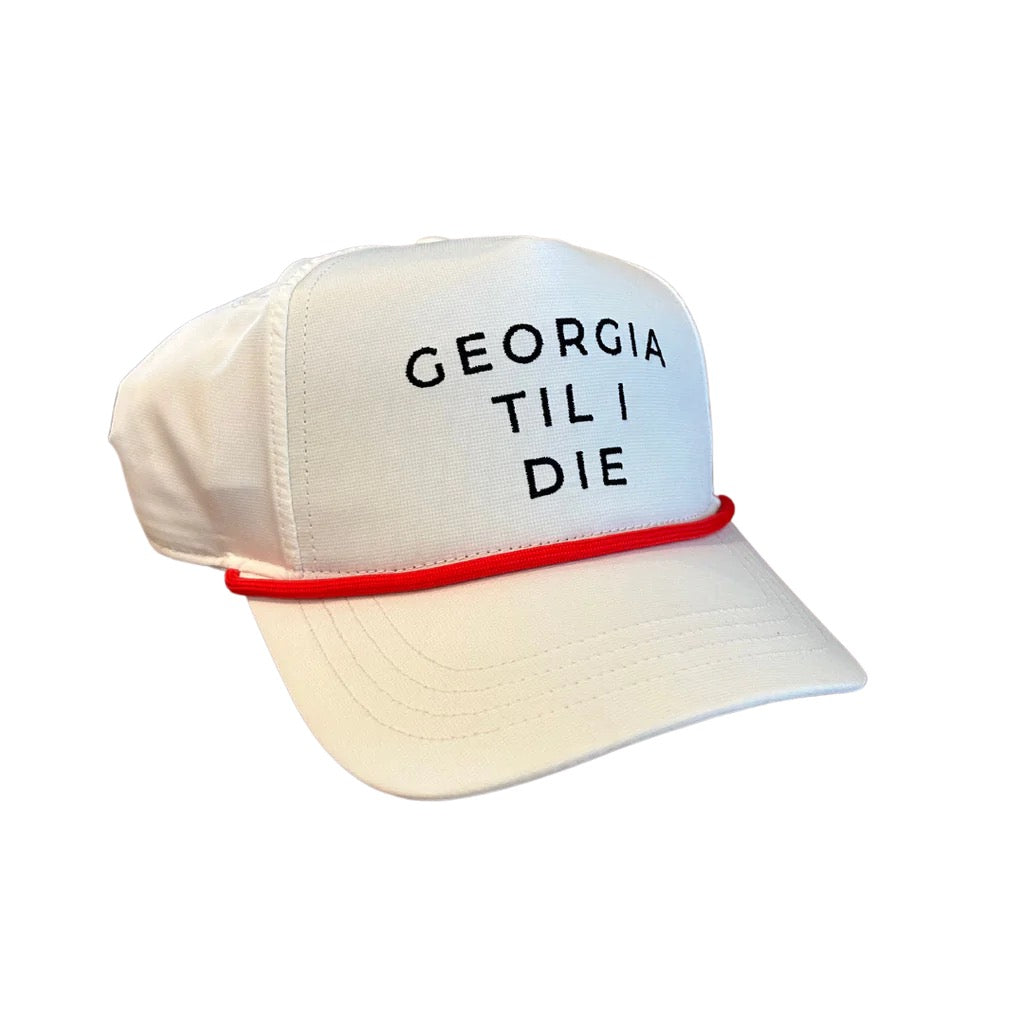 Georgia Til I Die 5 Panel Performance Hat