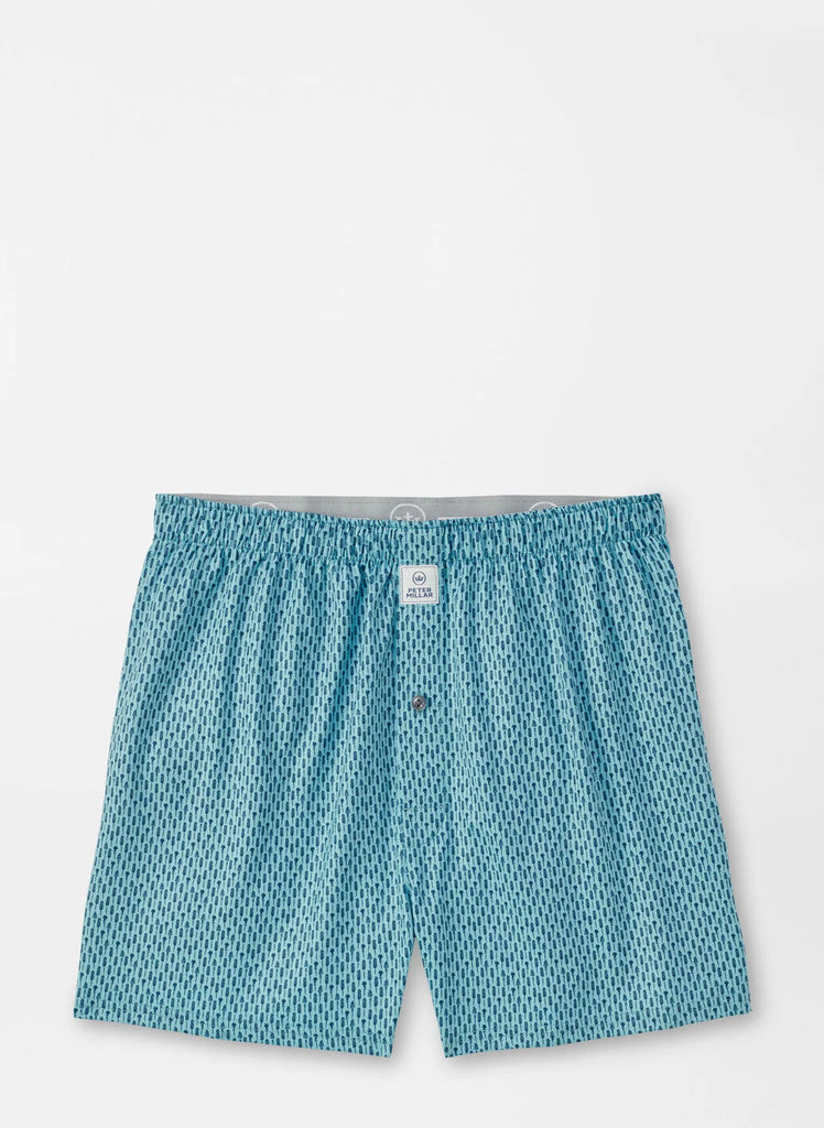 Lavender Fields Performance Boxer Short Cyan