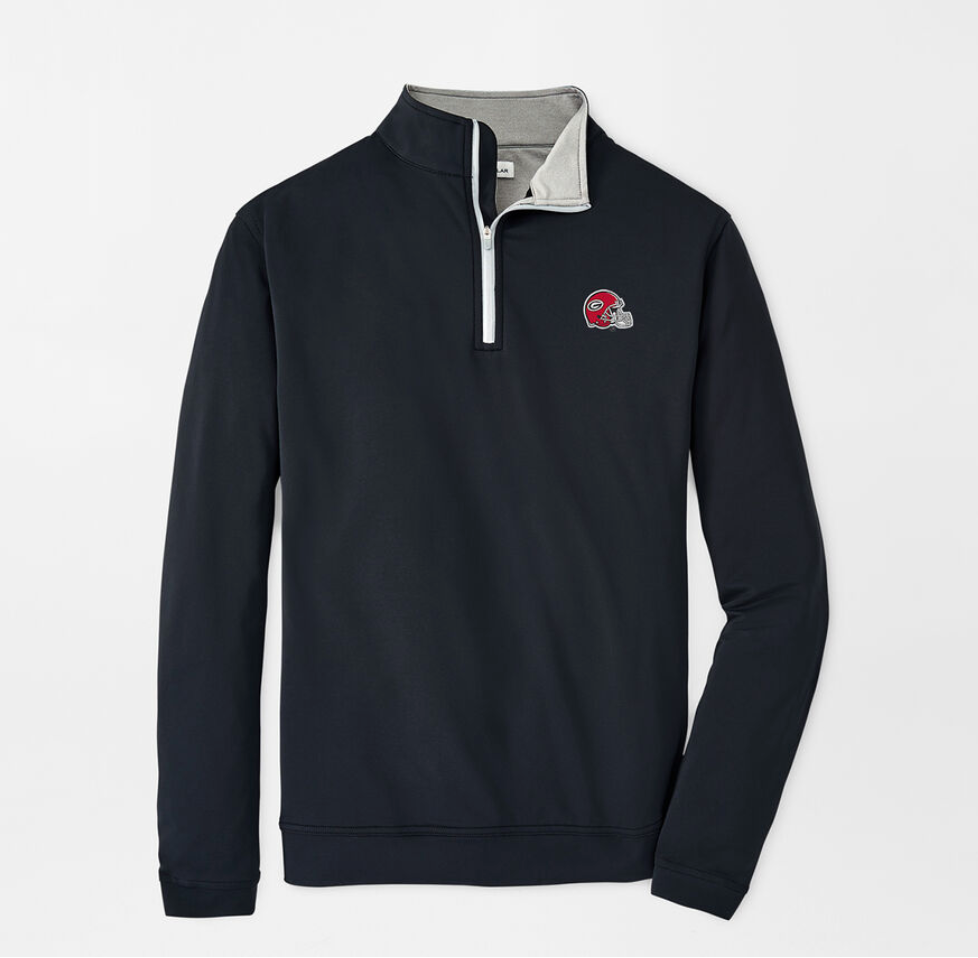 UGA Perth Solid 1/4 Zip