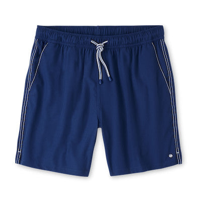 Crown Swim Trunk Atlantic Blue