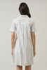 Kamara Striped Ivina Collared Mini Dress