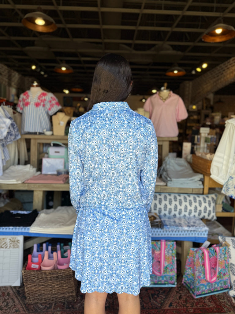 Sankaty Shep Shirt Cora Allover SB