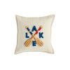 Canvas Tufted Icon Pillow