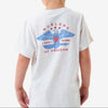 Youth Eagle Outdoors Heather Oatmeal SS Tee