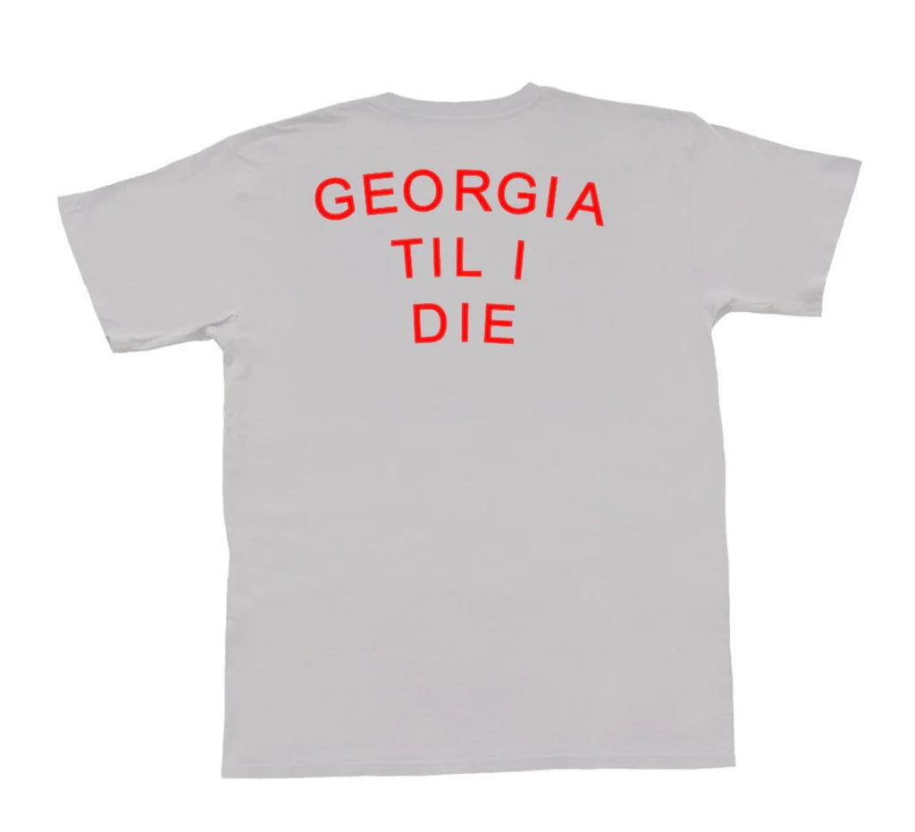Georgia Till I Die SS Pocket Tee