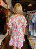Palmer Hibiscus Harmony White Dress