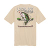 Jumping Bass SS Tee Latte