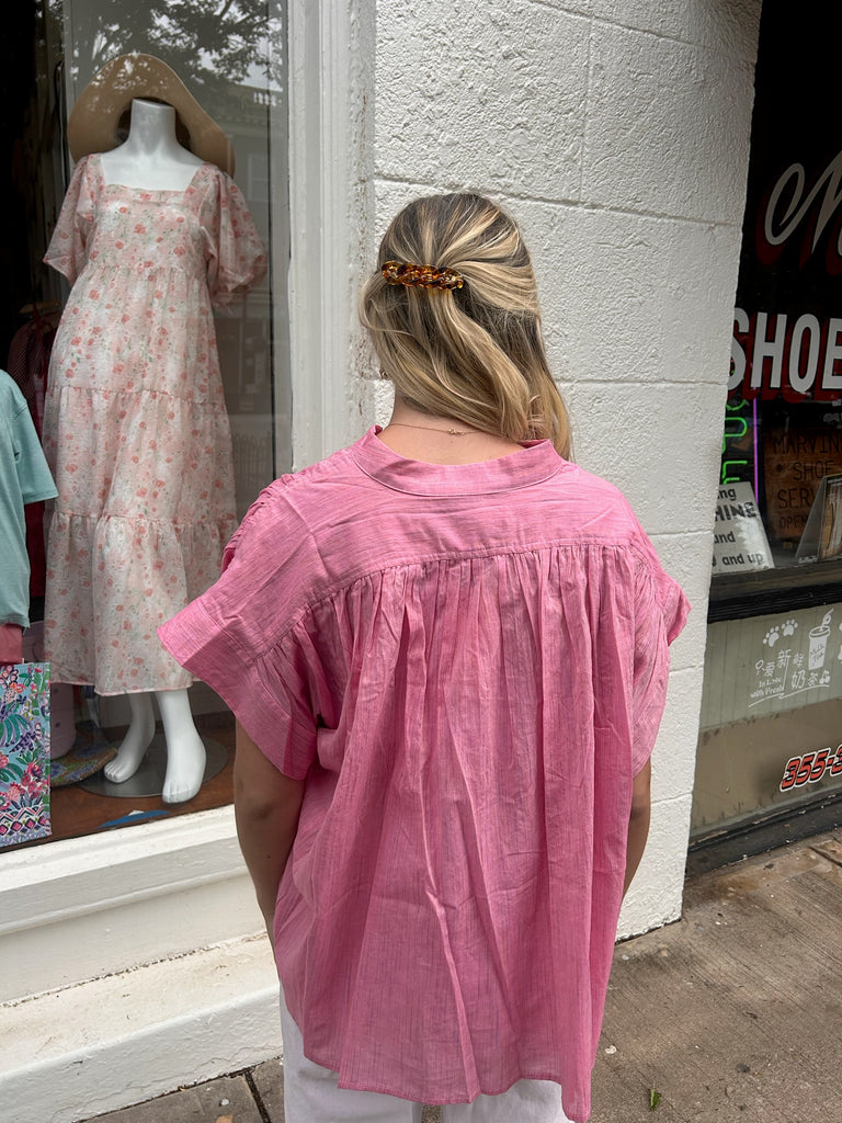Carolyne Woman Blouse Rose