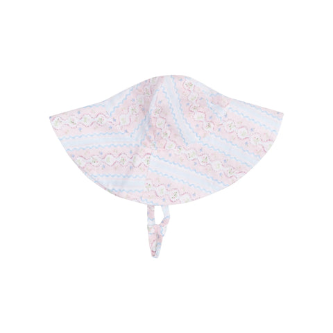 Georgia Smocked Gingham Bib