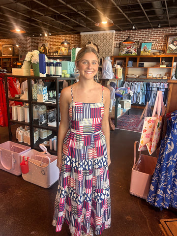 Blossom Carnival Maxi Dress