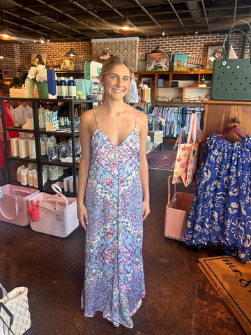 Blossom Carnival Maxi Dress