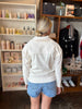 FINAL SALE - Ophelia Ivory Pullover Top