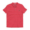 UGA Leaning Dawg Camellia Cotton Lyocell Polo Red & White