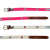 UGA Collegiate Embroidered Belt - Red