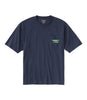 Men's Katahdin Logo SS Tee Shirt Carbon Navy