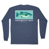 FINAL SALE - Largemouth Bass Long Sleeve Pocket Tee