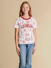The Girls Team Toile Embroidered Tee | Georgia