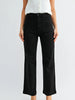 Black Patch Pocket Wide Leg Pant