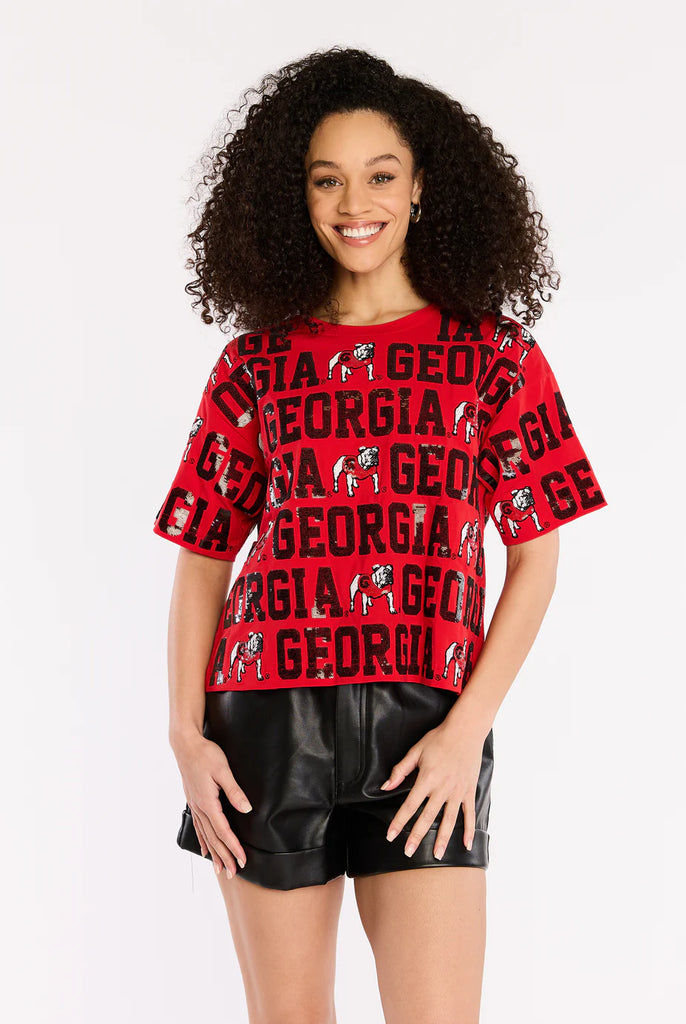 The Sequin Repeat Tee