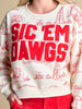 Georgia Team Toile Pullover
