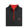 UGA Standing Dawg Pin Dot Pullover Black/Red