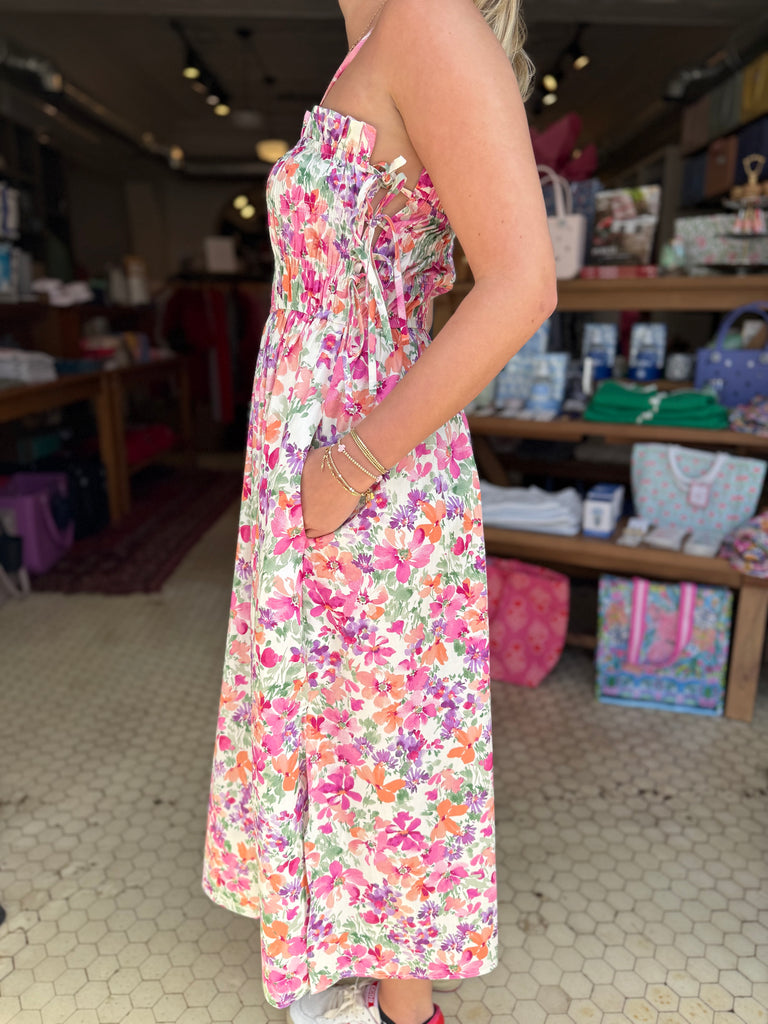 Blossom Carnival Maxi Dress