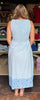 Abigail Midi Dress Blue