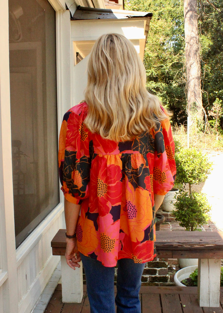 Cabo Puff Sleeve Tunic