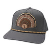 Turkey Mount High Crown Rope Hat