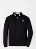 UGA Standing Dawg Crown Comfort Quarter Zip Black