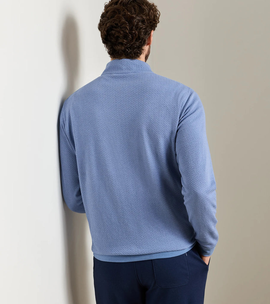 Ridgeline Knit Quarter Zip Summer Rain